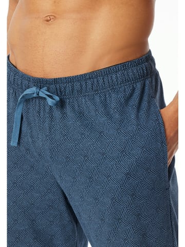 Schiesser Pyjama-Hose in Dunkelblau