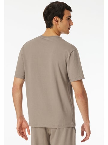 Schiesser Pyjama-Oberteil in Beige