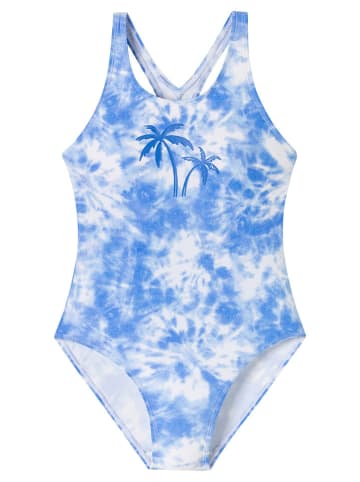 Schiesser Badpak blauw