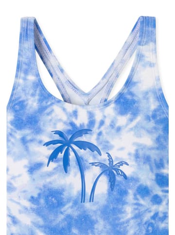 Schiesser Strój kąpielowy w kolorze niebieskim