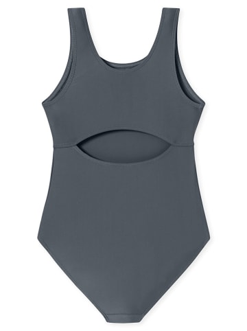 Schiesser Badeanzug in Anthrazit