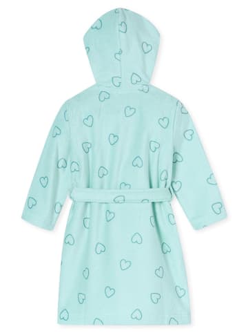 Schiesser Bademantel in Türkis