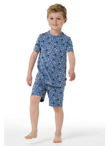 Schiesser Pyjama in Blau