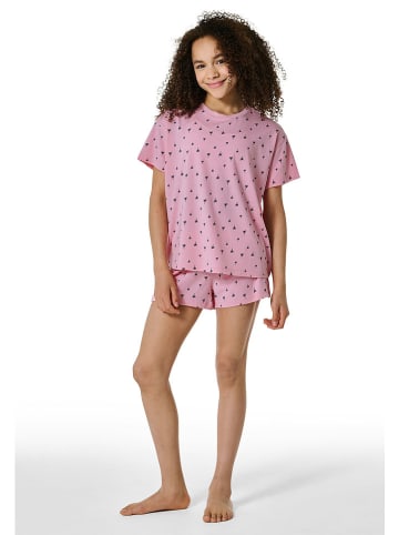 Schiesser Pyjama in Rosa