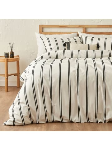 BELLA MAISON 3-częściowy komplet pościeli renforcé "April" w kolorze biało-czarnym