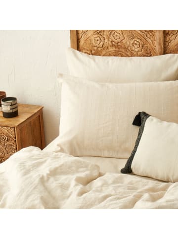 BELLA MAISON 4tlg. Bettwäscheset "Harvey" in Beige