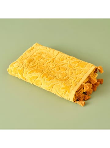 BELLA MAISON Handdoek "Jolia" geel - (L)70 x (B)50 cm