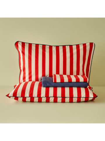 BELLA MAISON Bedsprei "Line" donkerblauw