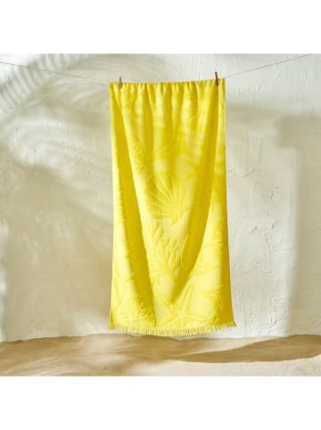 BELLA MAISON Strandtuch "Wendy" in Gelb - (L)150 x (B)75 cm