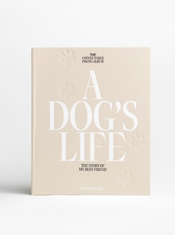 Printworks Hondenfotoalbum "A Dog's Life'' beige