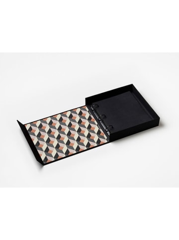 Printworks Fotoalbum ''Happy Days'' in Schwarz - (B)24,5 x (H)24,5 x (T)5 cm