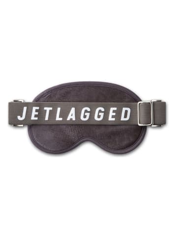 Printworks Slaapmasker "Jetlagged" grijs