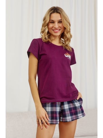 Doctor Nap Pyjama  in Lila/ Dunkelblau