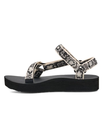 Teva Sandalen "Universal" in Schwarz/ Beige
