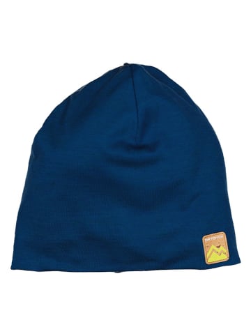 ORTOVOX Wełniana czapka beanie w kolorze granatowym