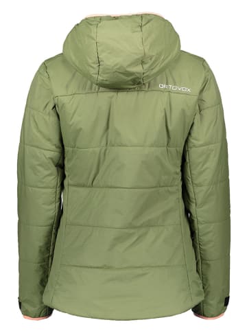 ORTOVOX Kurtka pikowana "Swisswool" w kolorze khaki