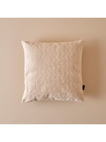 BELLA MAISON Kissen ''Marseille'' in Beige - (L)43 x (B)43 cm