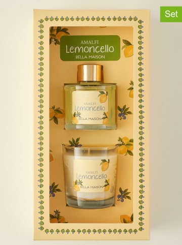 BELLA MAISON 2-częściowy zestaw "Lemoncello" w kolorze żółtym