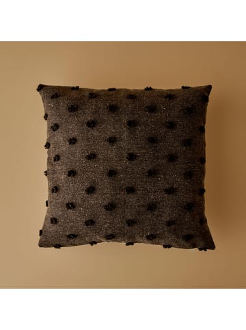 BELLA MAISON Kissen ''Maroc'' in Anthrazit - (L)43 x (B)43 cm