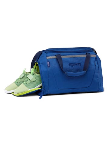 Ergobag Sporttasche "WaldmonstBär" in Blau - (B)40 x (T)25 cm