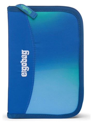 Ergobag Federmäppchen "DschungelfieBär" in Blau - (B)21 x (H)4 x (T)14 cm