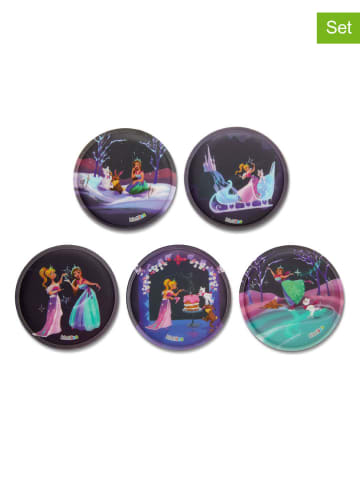 Ergobag 5-delige set: kletties "Prinses op het ijs" meerkleurig