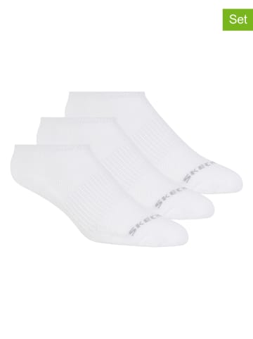 Skechers 3-delige set: sokken wit