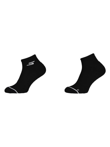 Skechers Skarpety (3 pary) w kolorze czarnym