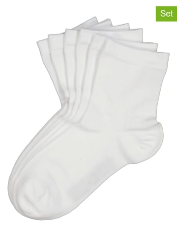 Skechers 6-delige set: sokken wit