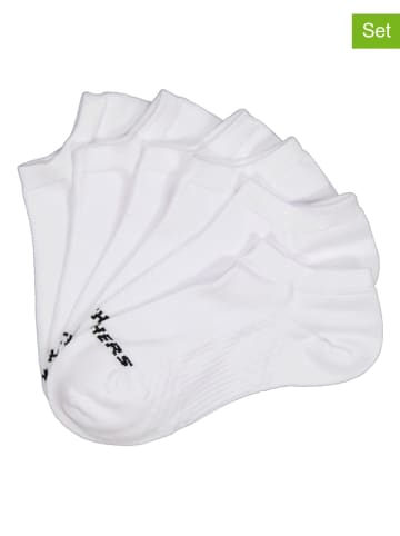 Skechers 6-delige set: sokken wit