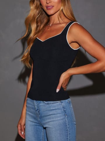 Milan Kiss Top zwart/wit