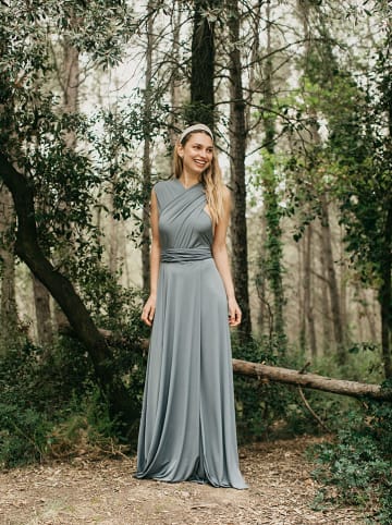 Ceylan Kleid in Grau