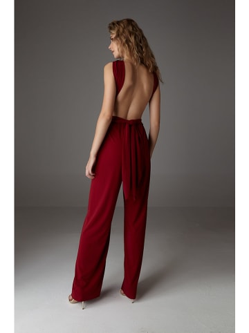 Ceylan Jumpsuit in Bordeaux