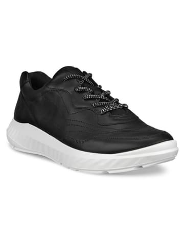 Ecco Leren sneakers zwart
