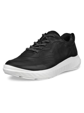 Ecco Leren sneakers zwart