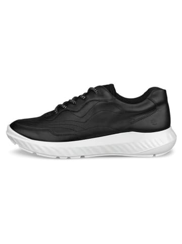 Ecco Leren sneakers zwart