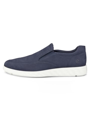 Ecco Leder-Slipper "S Lite Hybrid"  in Dunkelblau