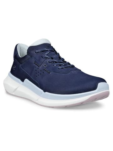 Ecco Leder-Sneakers "Biom 2.2"  in Blau/ Hellblau