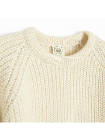 COOL CLUB Sweter w kolorze kremowym