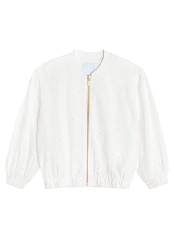 COOL CLUB Sweatjacke in Weiß