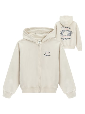 COOL CLUB Sweatjacke in Creme