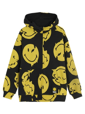 COOL CLUB Sweatjacke in Schwarz