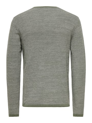 ONLY & SONS Sweter "Eric" w kolorze khaki