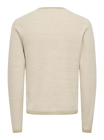 ONLY & SONS Trui "Eric" beige
