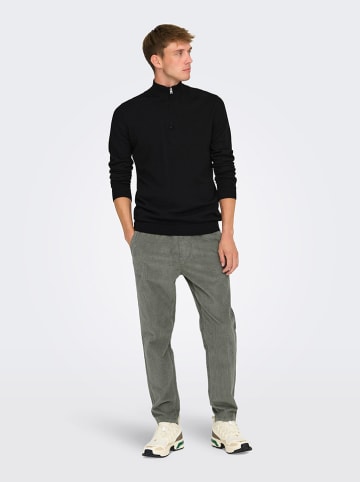 ONLY & SONS Sweter "Loui" w kolorze czarnym