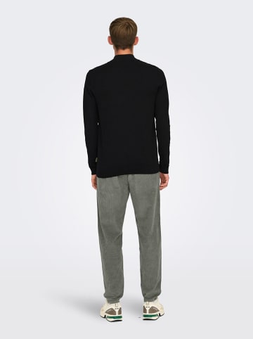ONLY & SONS Sweter "Loui" w kolorze czarnym