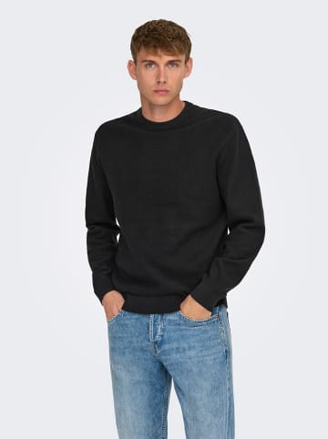 ONLY & SONS Pullover "Tony" in Schwarz