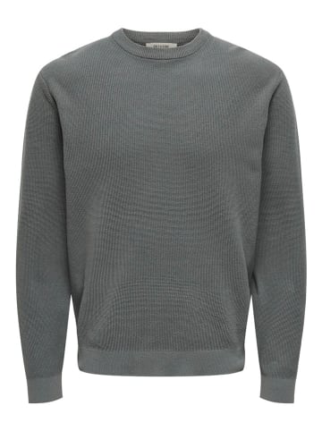 ONLY & SONS Sweter "Tony" w kolorze szarym