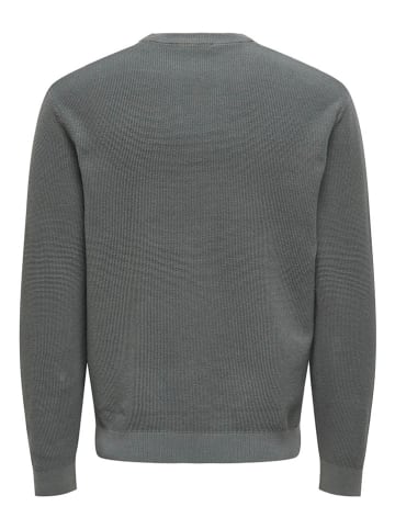 ONLY & SONS Sweter "Tony" w kolorze szarym