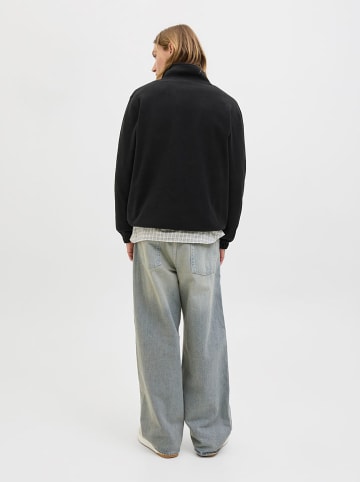 Jack & Jones Fleece trui zwart